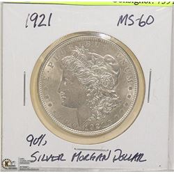 1921 90% SILVER MORGAN DOLLAR