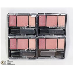 4 PACKS COVER GIRL INSTANT CHEEK BONES