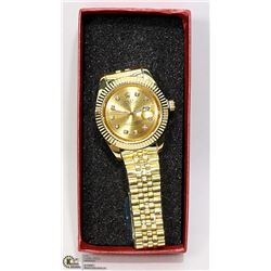 NEW REPLICA ROLEX, GOLD TONE