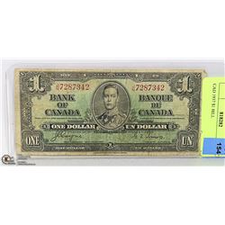 CAD 1937 $1 BILL