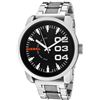 Image 4 : NEW DIESEL  BLACK DIAL ST. STEEL 46MM MSRP $210