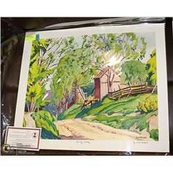 "SPRING THAW" BY A.J. CASSON WITH COA