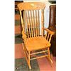 Image 1 : SOLID WOOD ROCKER CHAIR