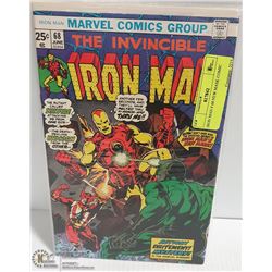 IRON MAN # 68 NEW MASK COMIC