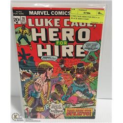 LUKE CAGE HERO FOR HIRE # 16 BLACK HERO COMIC