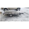 Image 1 : 2006 UTILITY / ATV TRAILER 8 X 8 FLAT TILTING DECK
