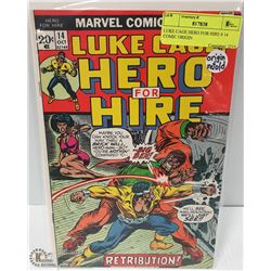 LUKE CAGE HERO FOR HIRE # 14 COMIC ORIGIN