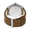 Image 3 : ARMANI EXCHANGE BLUE DIAL BROWN LEATHER BAND WATCH