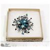 Image 1 : RHINESTONE FIREWORKS DESIGN BROOCH