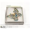 Image 1 : RHINESTONE BUTTERFLY BROOCH