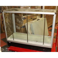 GLASS DISPLAY CABINET AS IS