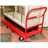 Image 1 : 43"X48" RED 4 WHEEL CART
