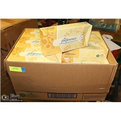 CASE WITH 30 BOXES OF PREFERENCE FACIAL TISSUE