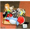 Image 1 : BOX OF COLLECTIBLES STUFF ANIMALS