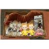 Image 1 : BOX OF COLLECTIBLES STUFF ANIMALS