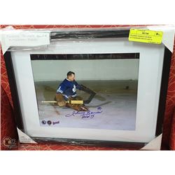 FRAMED JOHNNY BOWER AUTOGRAPH PHOTO (8X10)