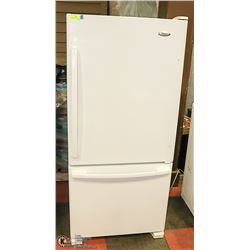 WHIRLPOOL BOTTOM MOUNT FREEZER WITH CANTILEVER