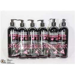 CASE WITH 6 NEW STRAWBERRY KISS 500ML DAILY