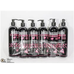 CASE WITH 6 NEW STRAWBERRY KISS 500ML DAILY