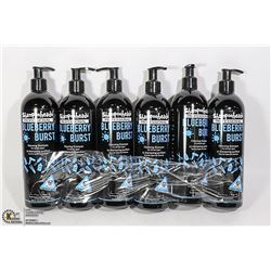 CASE OF 6 SHAMPOOHEADS 500ML BLUEBERRY BURST