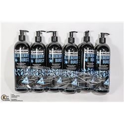 CASE OF 6 SHAMPOOHEADS BLUEBERRY BURST 500ML