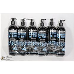 CASE OF 6 SHAMPOOHEADS BLUEBERRY BURST 500ML