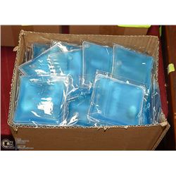 CASE OF 70 NEW INDIVIDUAL HEAT PADS.