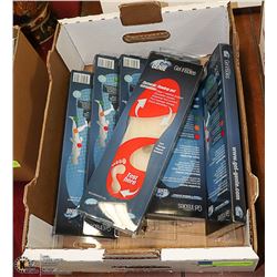 LOT OF 6 NEW PAIRS OF GEL GENIE SIZE M (5-8) GEL