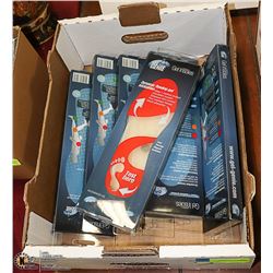 LOT OF 6 NEW PAIRS OF GEL GENIE SIZE M (5-8) GEL
