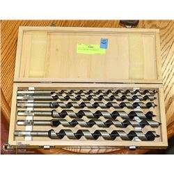 SET OF METRIC AUGER BITS