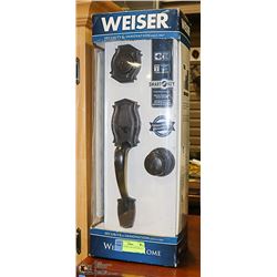 WEISER DOOR LOCK AND HANDLE SET