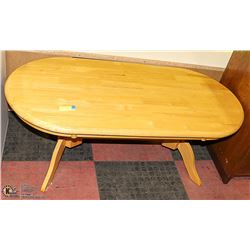 OAK COFFEE TABLE - 47 X 23 X 18