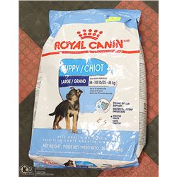 ROYAL CANIN LARGE PUPPY DOG FOOD, 35 LBS.