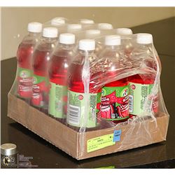 CASE WITH 12 591ML BOTTLES OF CREAM SODA
