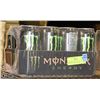 Image 1 : CASE W/12 473ML BOTTLES OF MONSTER ENERGY DRINK