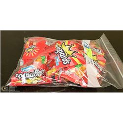 BAG WITH 11 PACKS OF MAYNARD GUMMIE BEARS