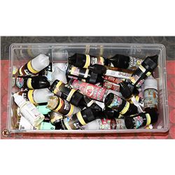 BIN OF VARIOUS VAPE ITEMS FROM STORE CLOSURE
