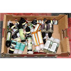 LARGE FLAT OF VAPE ITEMS FROM STORE CLOSURE.