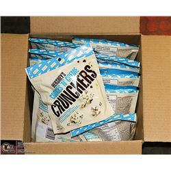 CASE WITH 12 170G BAGS OF HERSHEYS COOKIES & CREME
