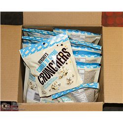 CASE WITH 12 170G BAGS OF HERSHEYS COOKIES & CREME