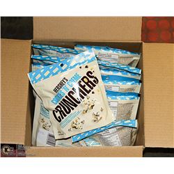 CASE WITH 12 170G BAGS OF HERSHEYS COOKIES & CREME