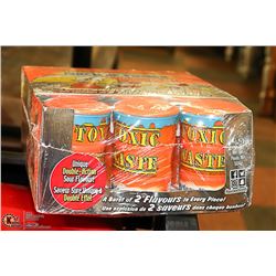 BOX WITH 12 42G DRUMS OF TOXIC WASTE SOUR CANDYS