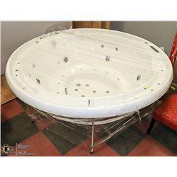 NEW ROUND DROP IN JACUZZI TUB