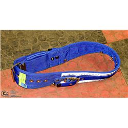 BLUE NYLON MINNING TOOL BELT