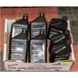 7 LITRES SUZUKI MOTORCYCLE 10W-40 ENGINE OIL
