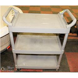 RUBBERMAID CART ON WHEELS