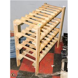 32 WINE BOTTLE RACK, 32 X 13 X 30