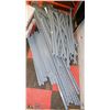 Image 1 : LOT OF ASSORTED GREY METAL RACKING