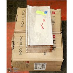 STACK OF ASSORTED TILE