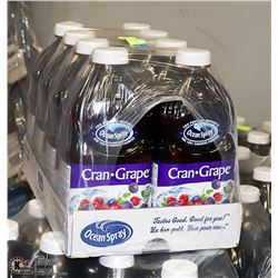 CASE OF 8 1.89L OCEAN SPRAY CRAN-GRAPE COCKTAIL
